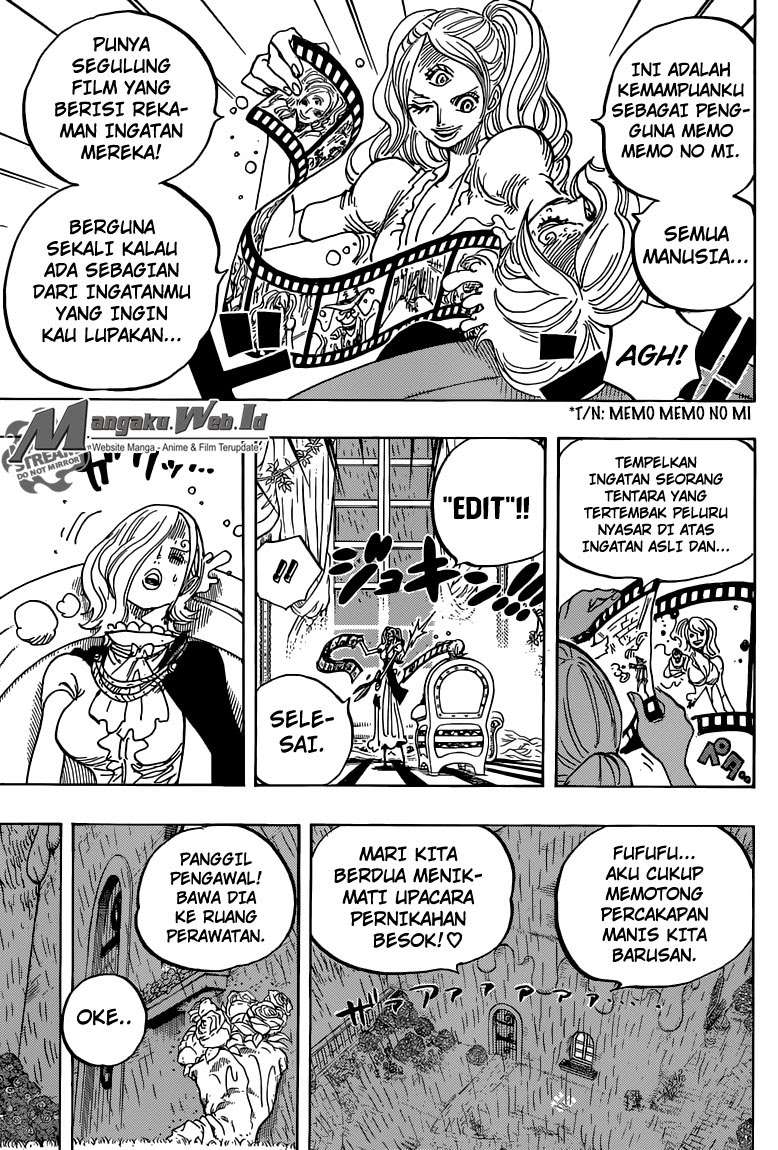 One Piece Chapter 851 Gambar 14