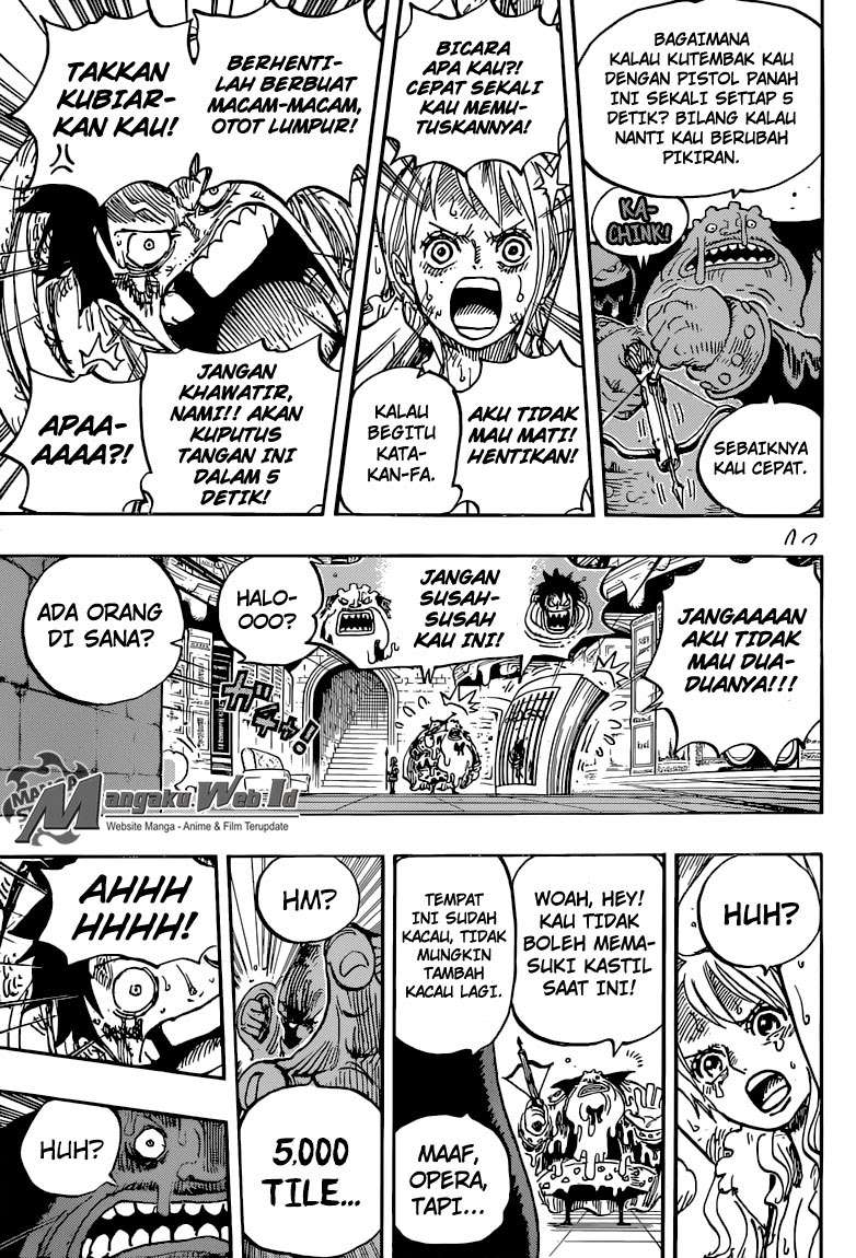 One Piece Chapter 851 Gambar 16