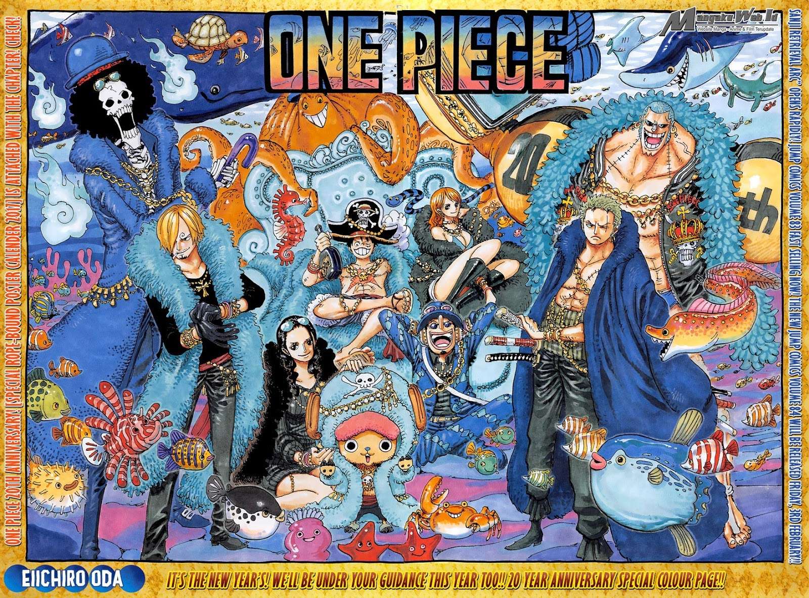One Piece Chapter 851 Gambar 4