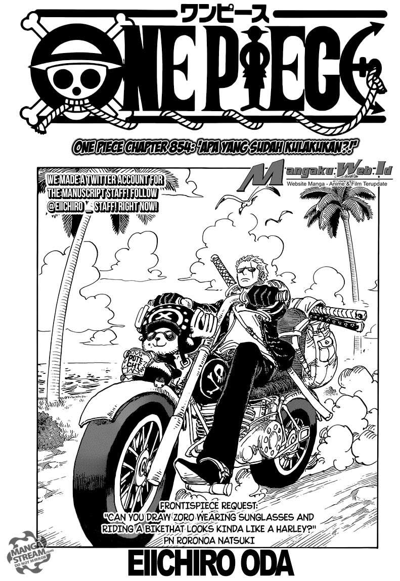 Manga One Piece Chapter 854 gambar nomor 2