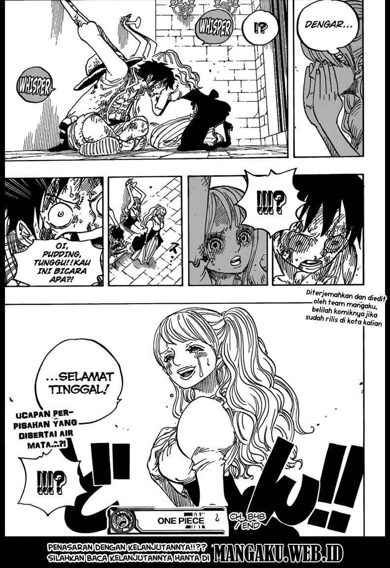 One Piece Chapter 848 Gambar 18