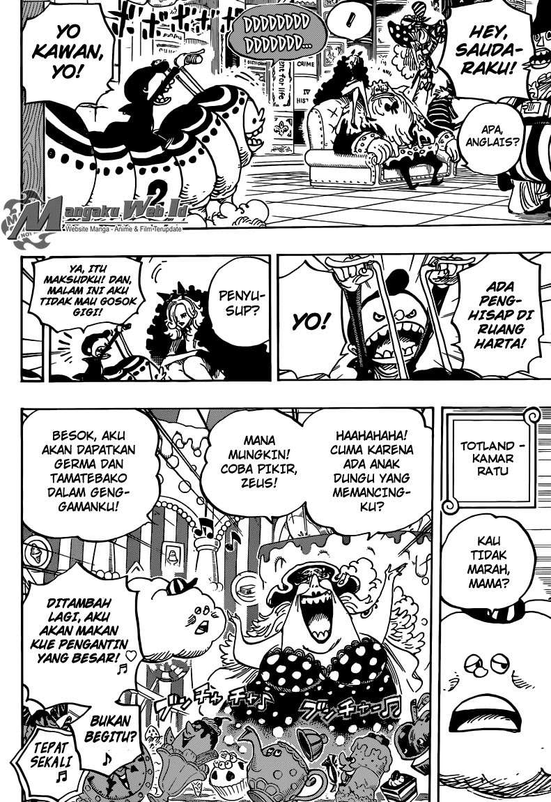 One Piece Chapter 848 Gambar 4