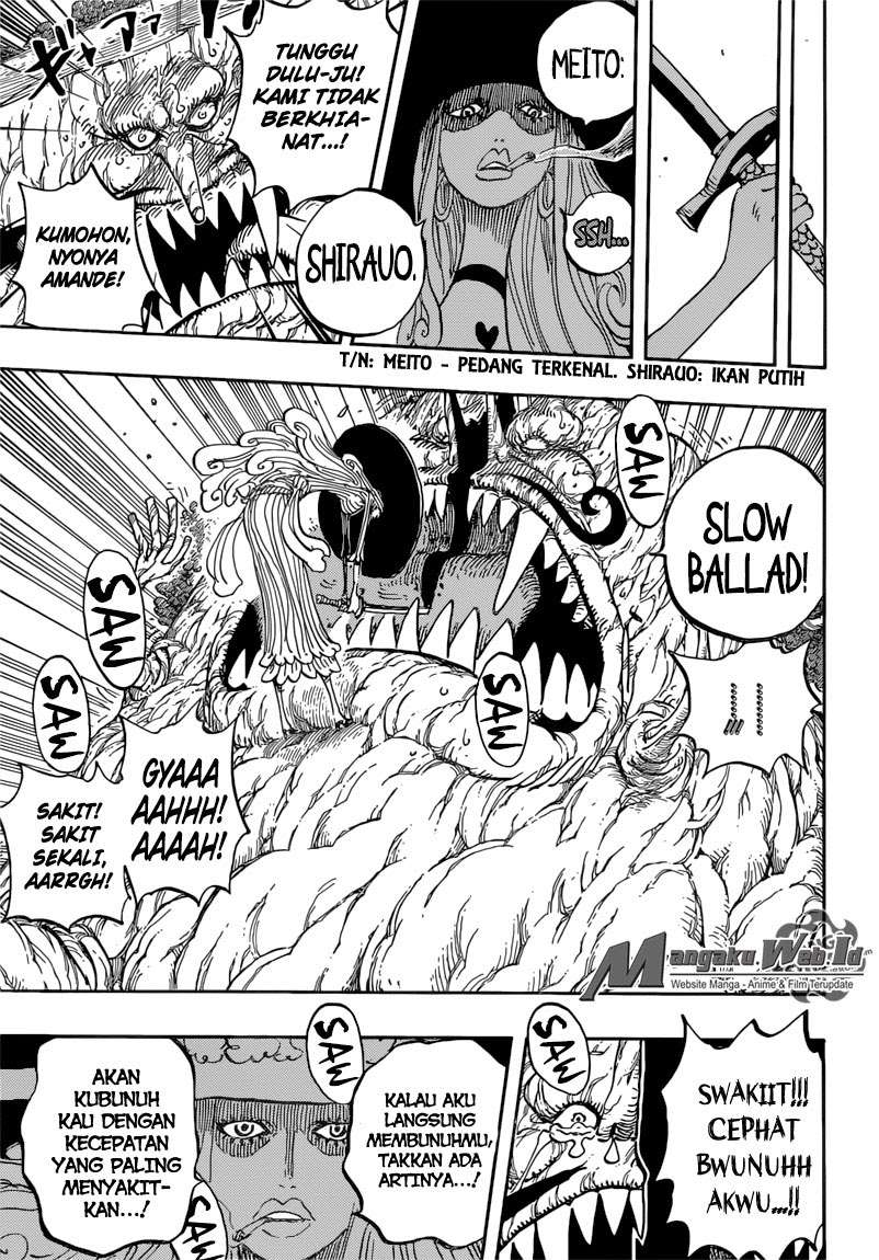 One Piece Chapter 846 Gambar 4
