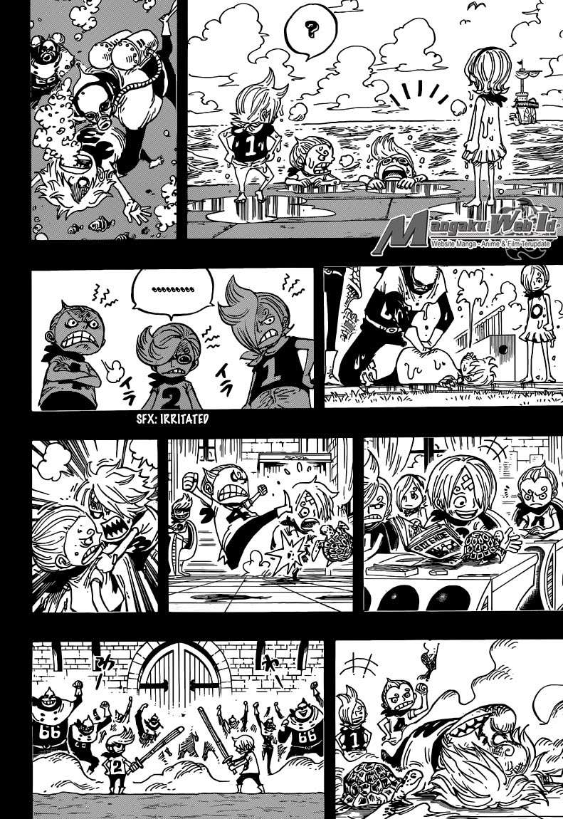 One Piece Chapter 840 Gambar 13