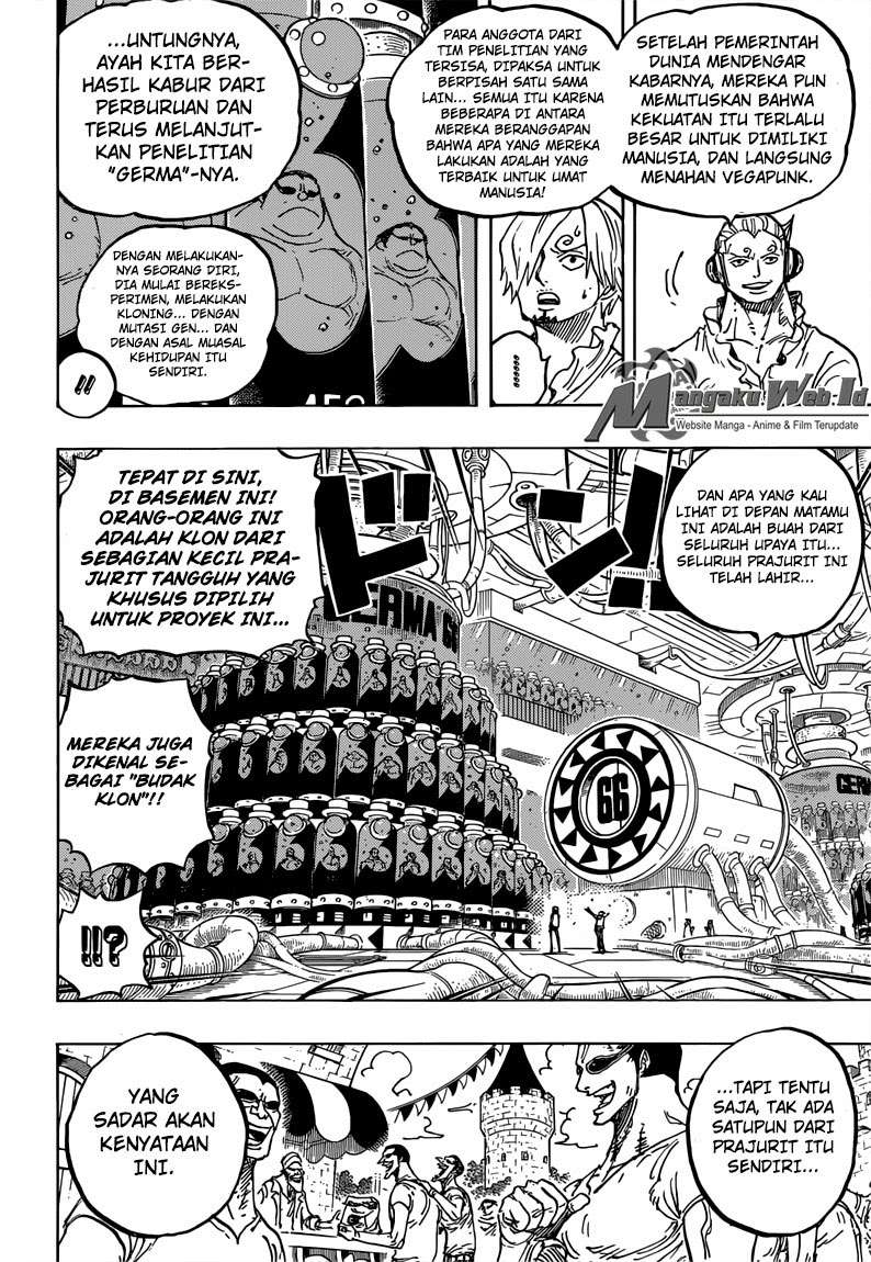 One Piece Chapter 840 Gambar 5