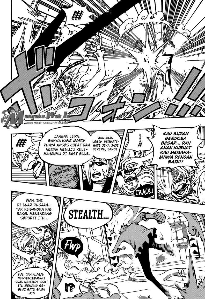 One Piece Chapter 840 Gambar 9