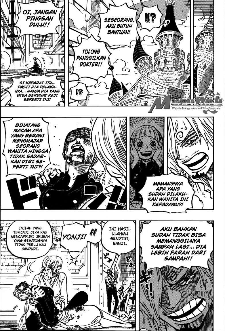 One Piece Chapter 839 Gambar 15