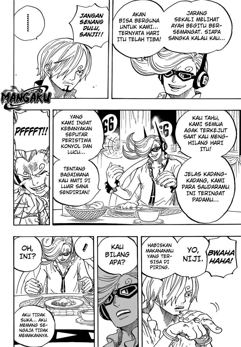 One Piece Chapter 839 Gambar 4