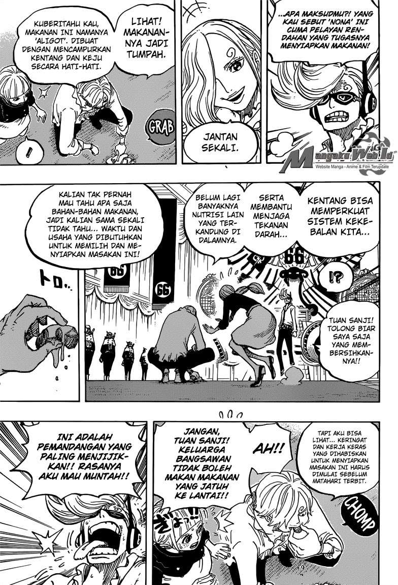 One Piece Chapter 839 Gambar 7