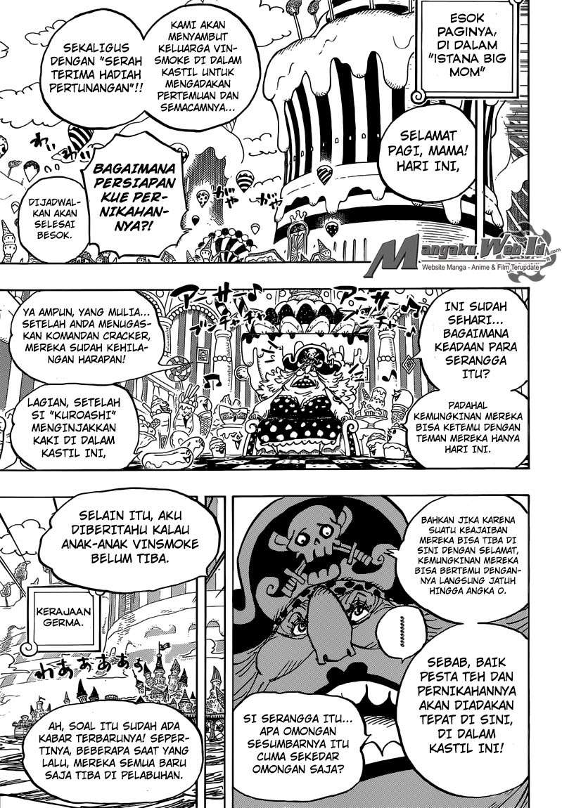 One Piece Chapter 838 Gambar 14