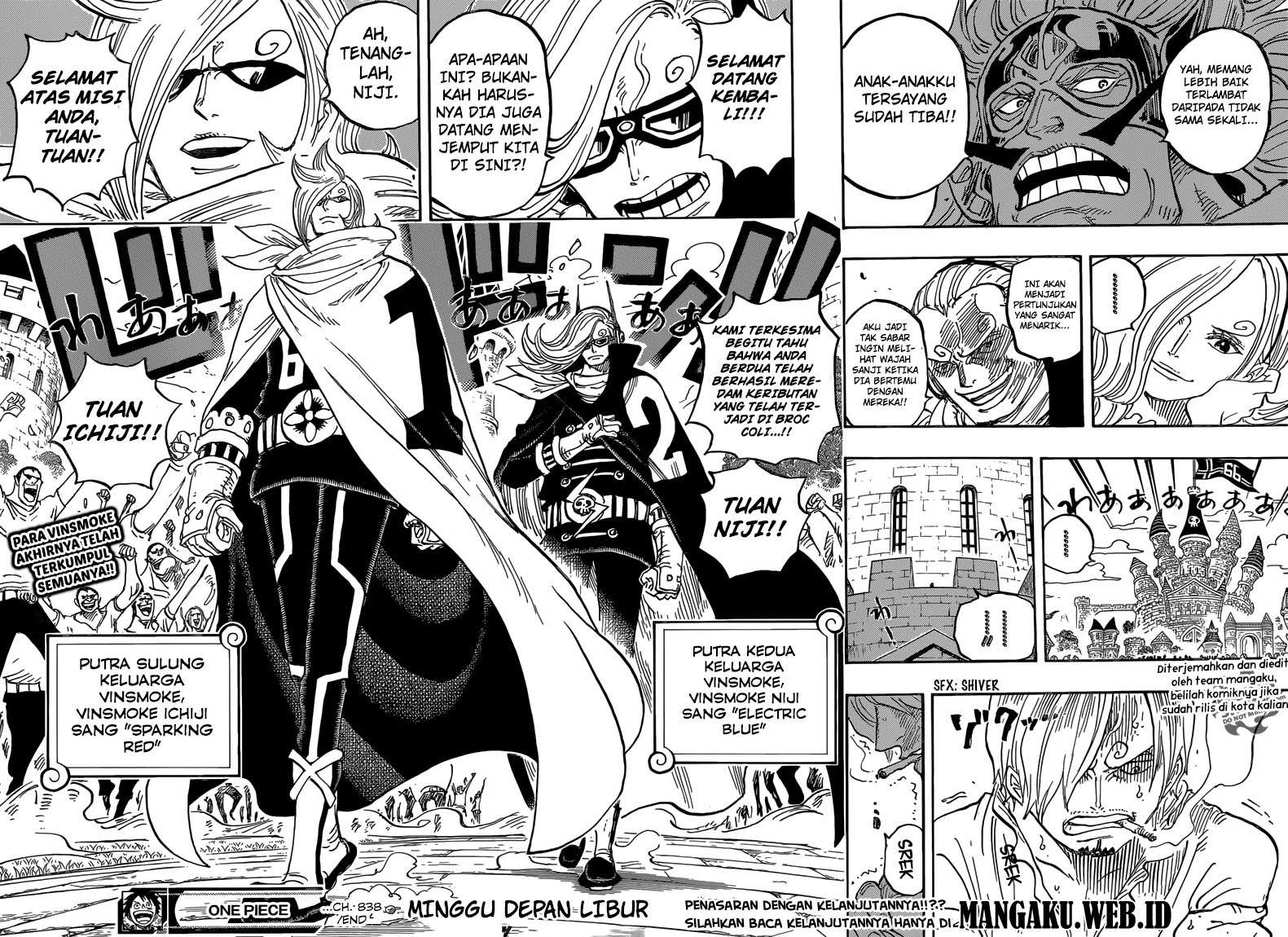 One Piece Chapter 838 Gambar 15
