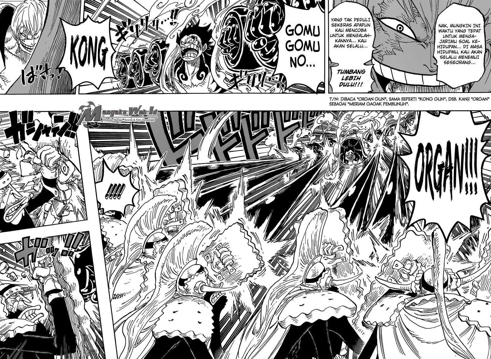 One Piece Chapter 838 Gambar 10