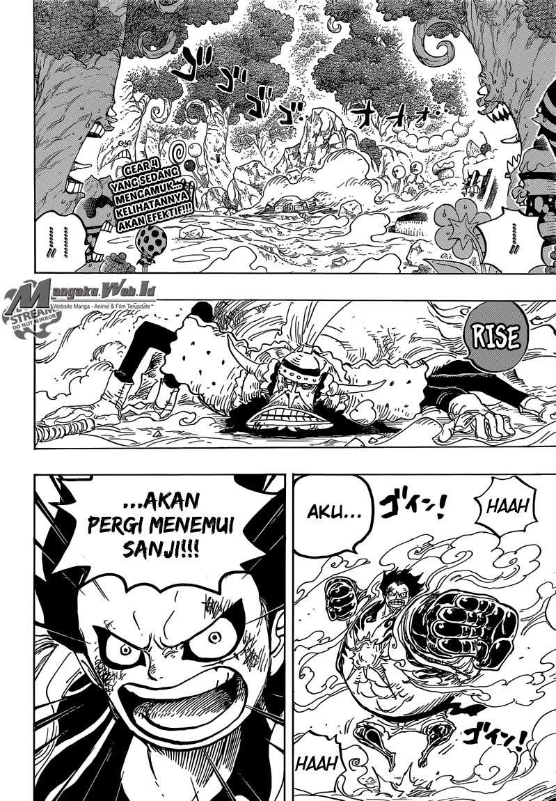 One Piece Chapter 838 Gambar 3