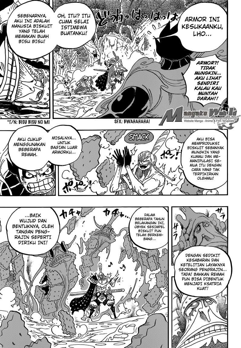 One Piece Chapter 838 Gambar 8