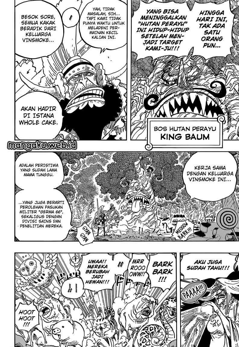 One Piece Chapter 836 Gambar 9