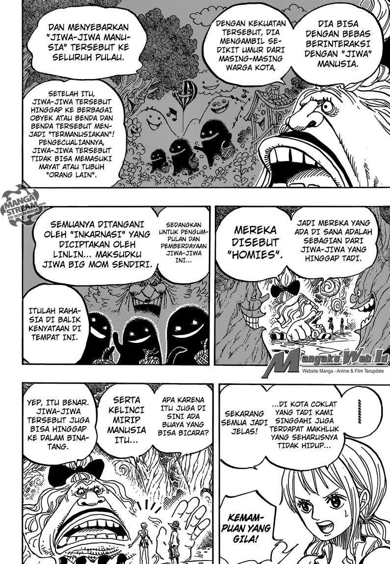 One Piece Chapter 835 Gambar 16