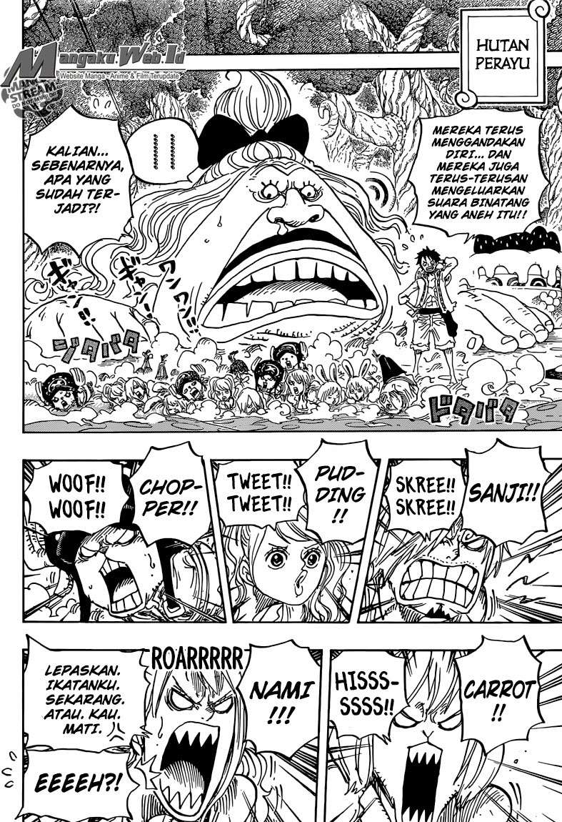 One Piece Chapter 835 Gambar 4