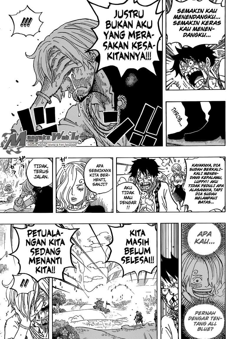 One Piece Chapter 844 Gambar 16