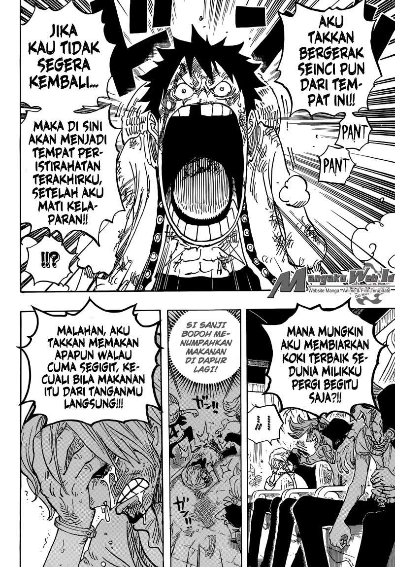One Piece Chapter 844 Gambar 17