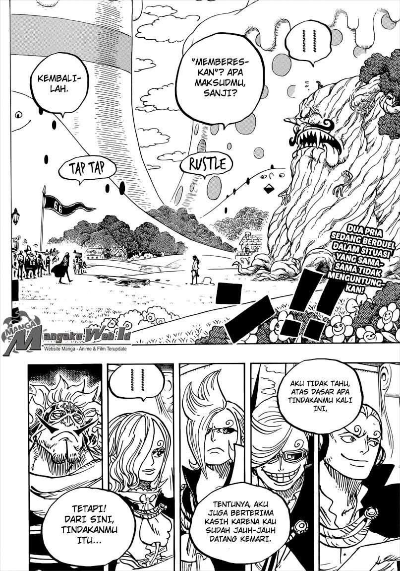 One Piece Chapter 844 Gambar 3