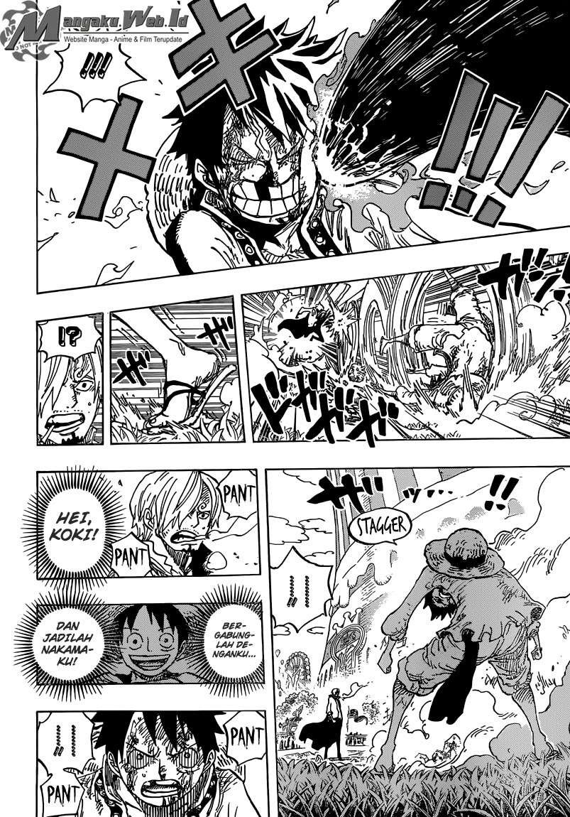 One Piece Chapter 844 Gambar 9