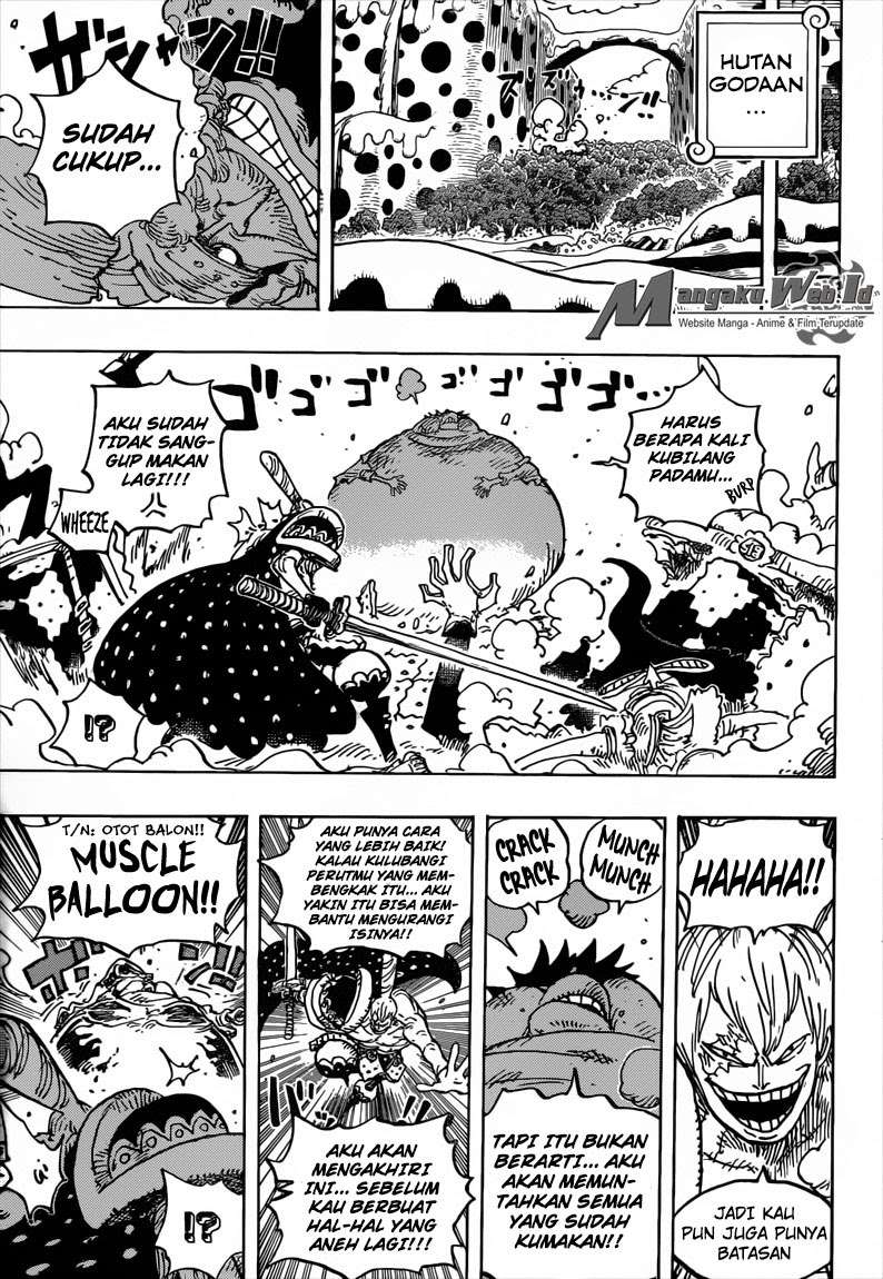 One Piece Chapter 842 Gambar 11