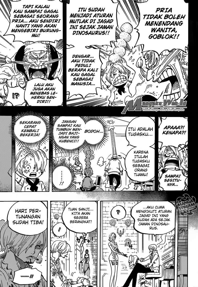 One Piece Chapter 842 Gambar 9