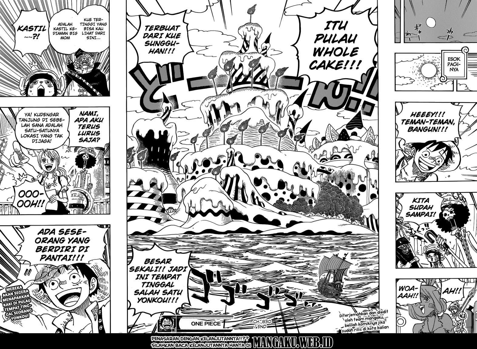 One Piece Chapter 830 Gambar 17
