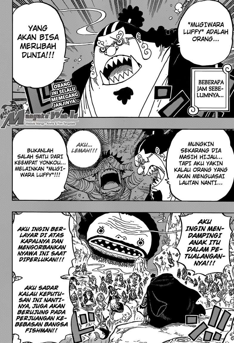 One Piece Chapter 830 Gambar 3