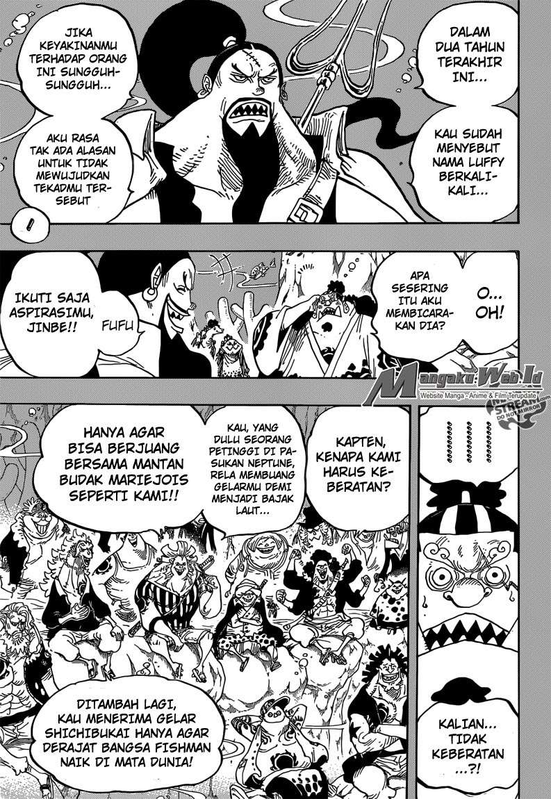 One Piece Chapter 830 Gambar 4
