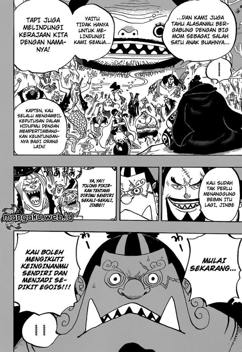 One Piece Chapter 830 Gambar 5
