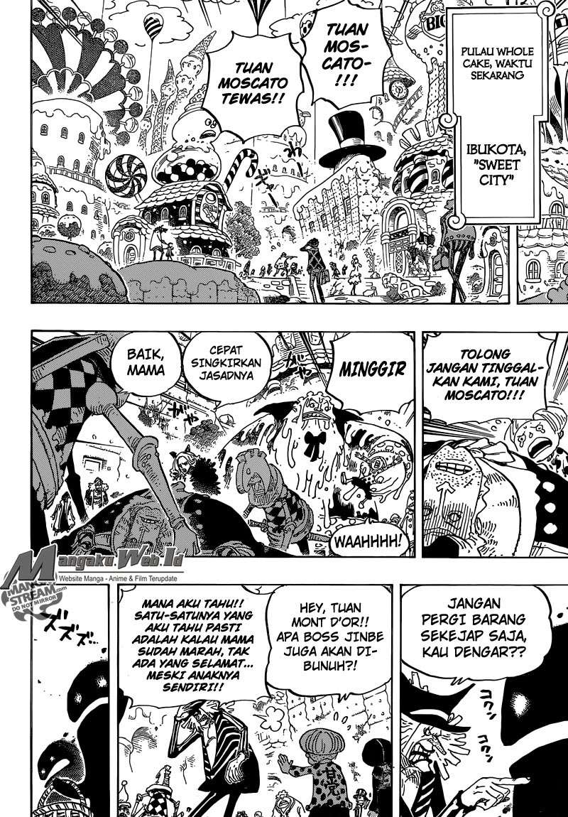 One Piece Chapter 830 Gambar 9