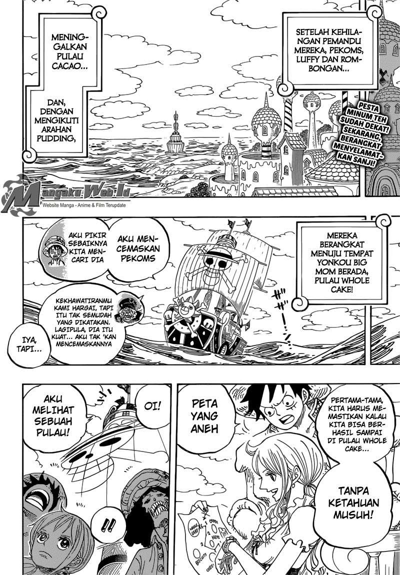 One Piece Chapter 829 Gambar 3