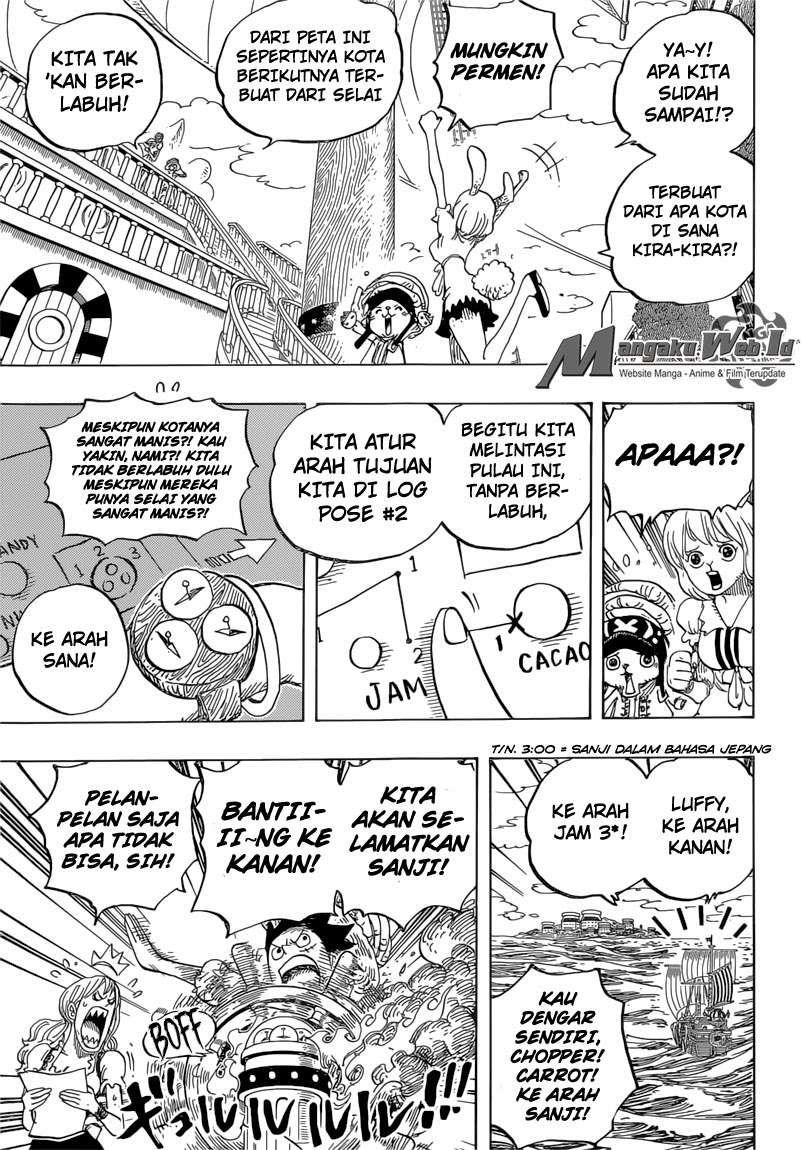 One Piece Chapter 829 Gambar 4