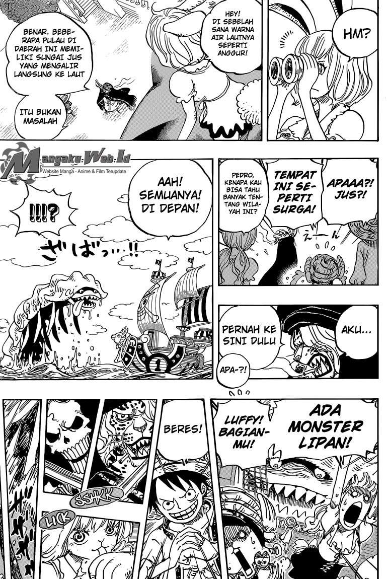 One Piece Chapter 829 Gambar 6