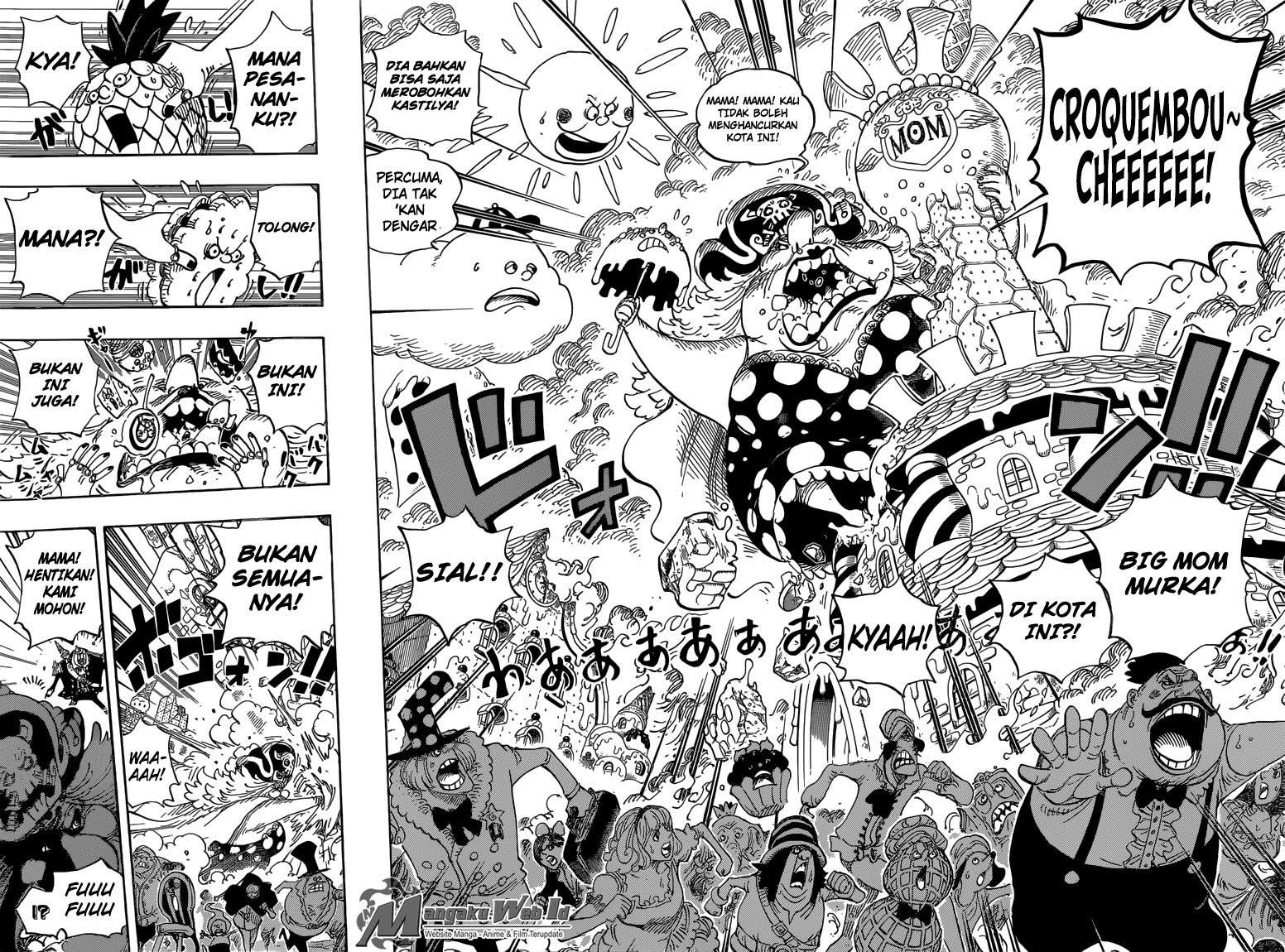 One Piece Chapter 829 Gambar 9