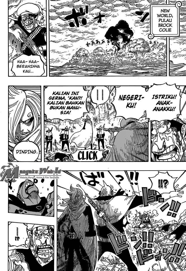 One Piece Chapter 828 Gambar 15