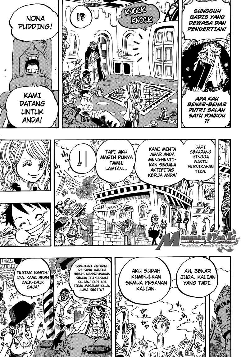 One Piece Chapter 828 Gambar 12