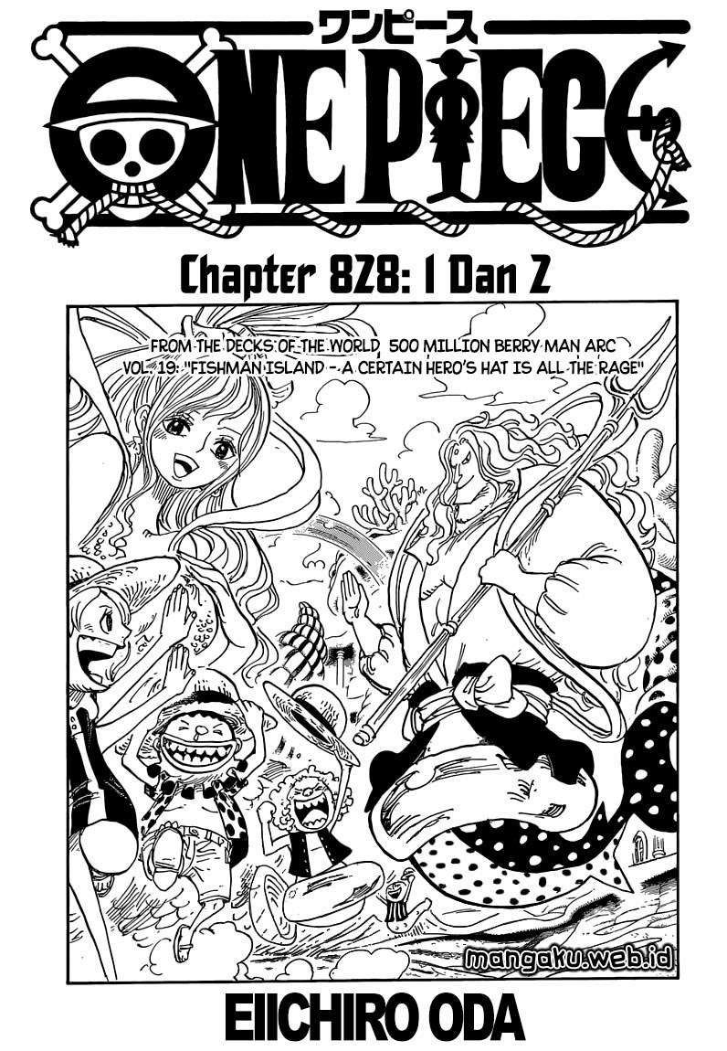 Manga One Piece Chapter 828 gambar nomor 2