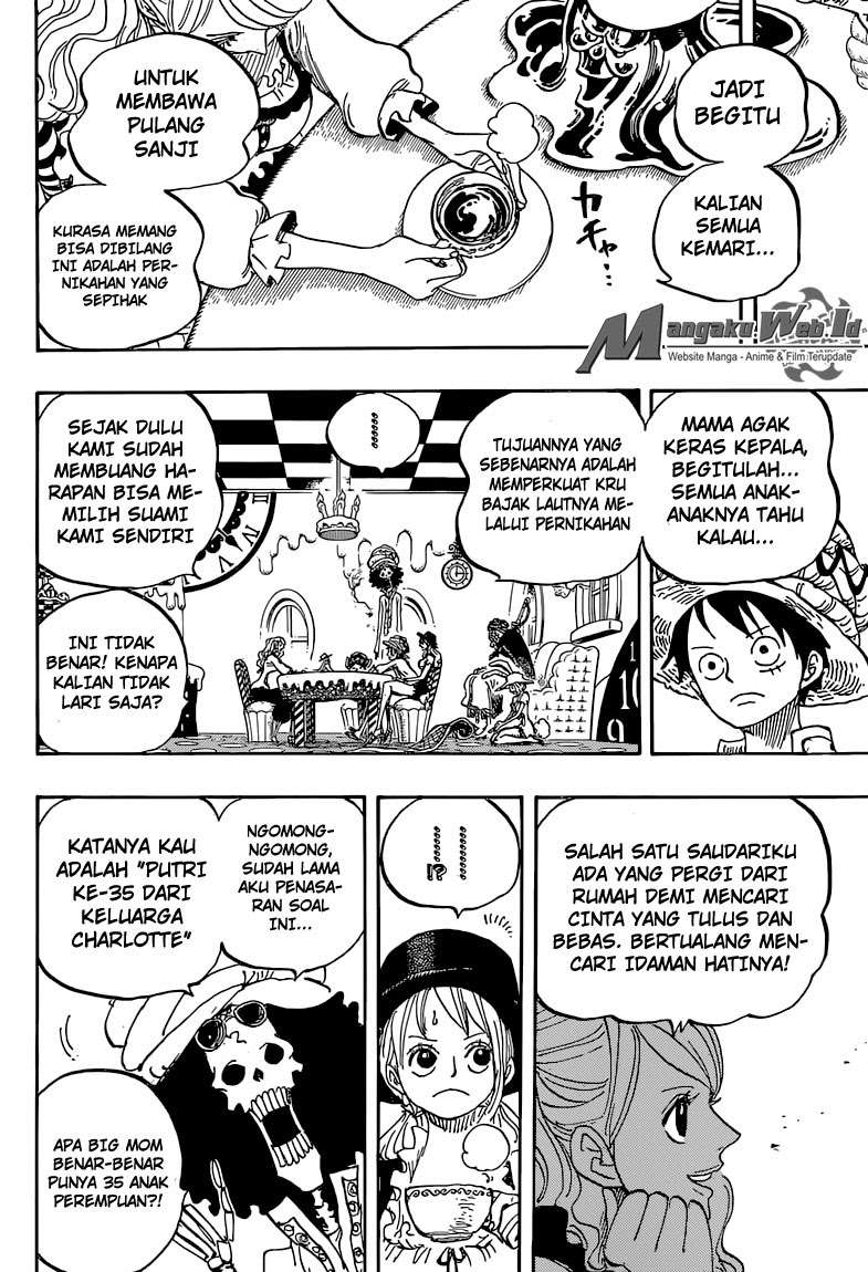 One Piece Chapter 828 Gambar 5