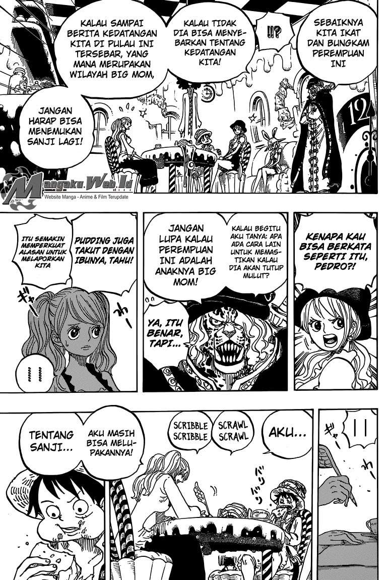 One Piece Chapter 828 Gambar 8