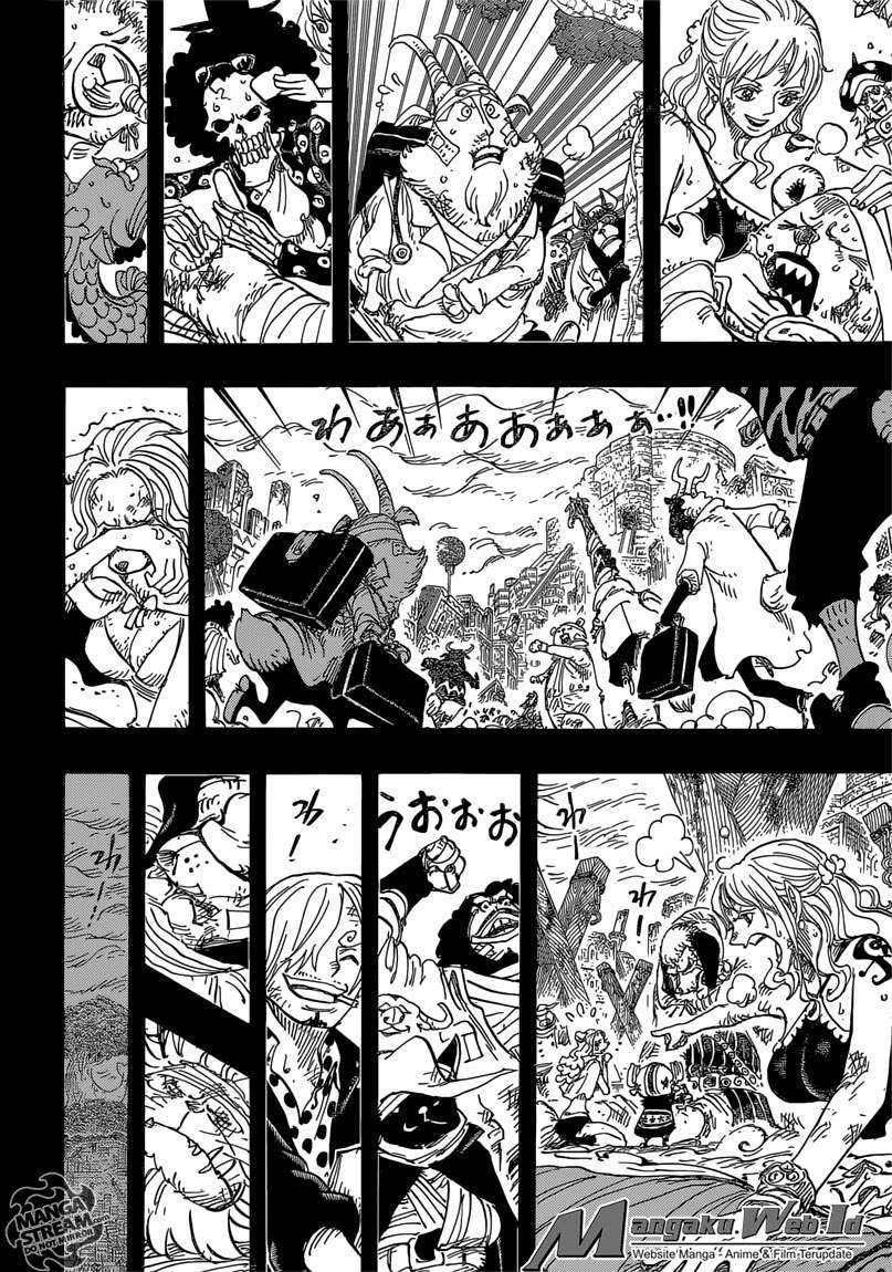 One Piece Chapter 811 Gambar 16
