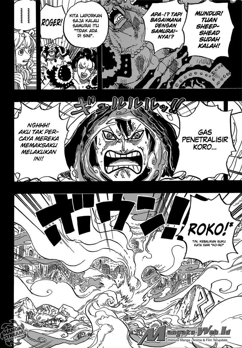One Piece Chapter 811 Gambar 8