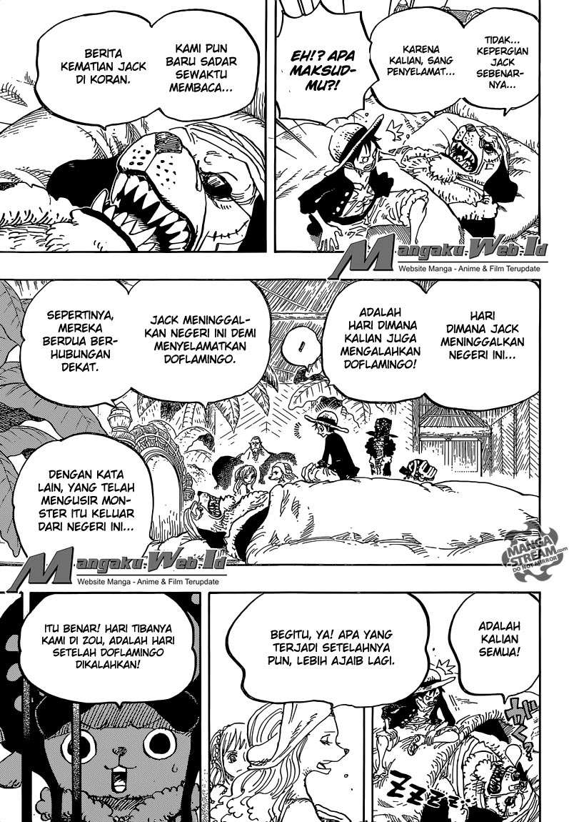One Piece Chapter 810 Gambar 15