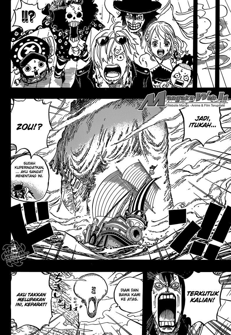 One Piece Chapter 810 Gambar 16