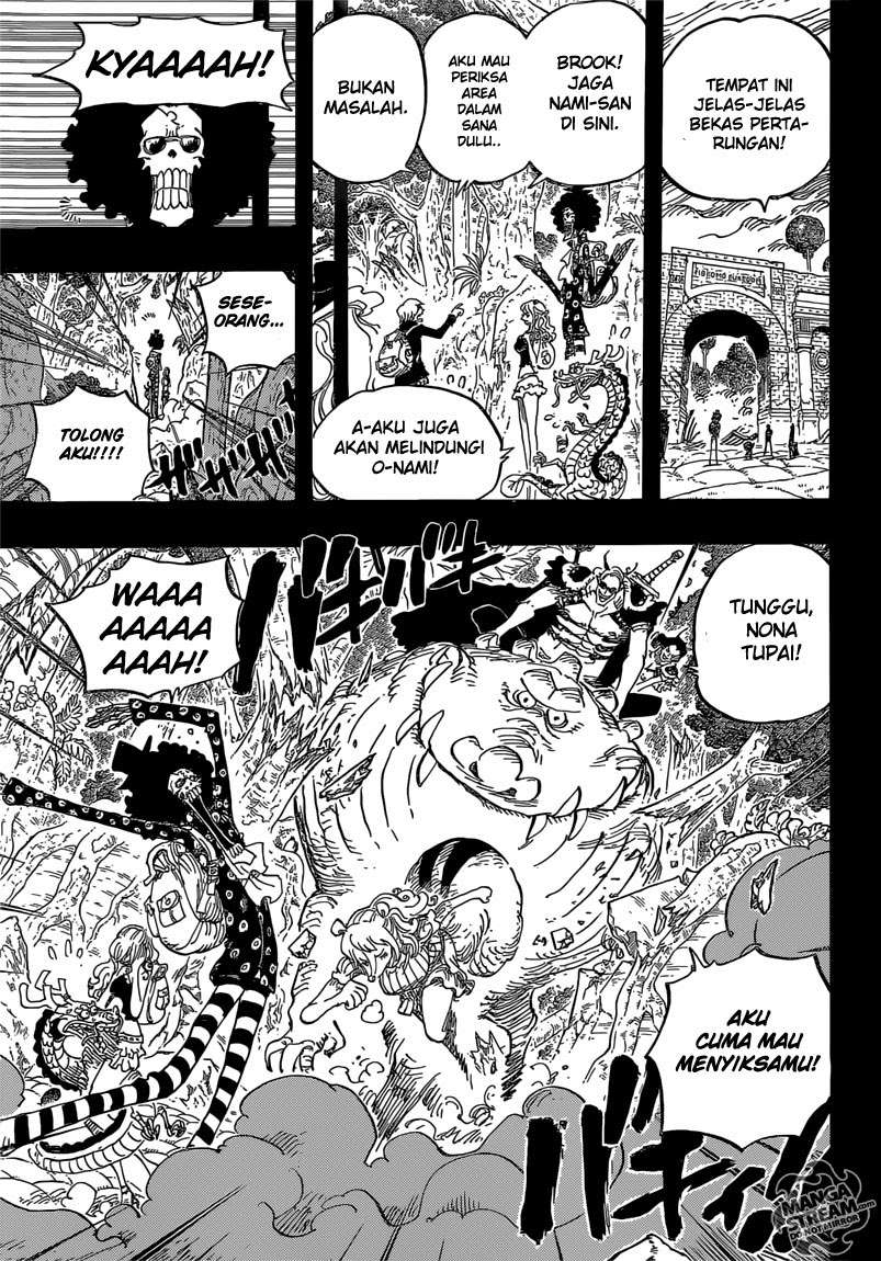 One Piece Chapter 810 Gambar 17