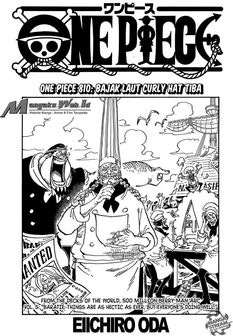 One Piece Chapter 810 Gambar 5