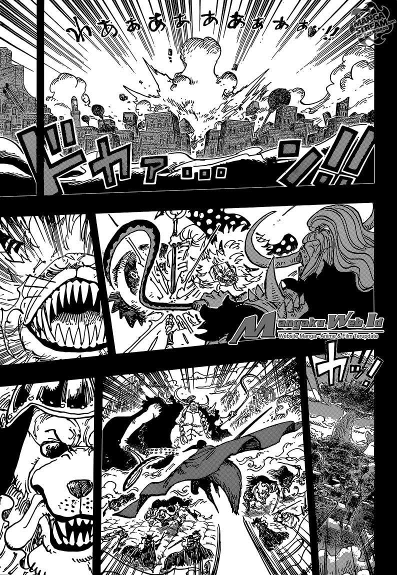 One Piece Chapter 810 Gambar 9