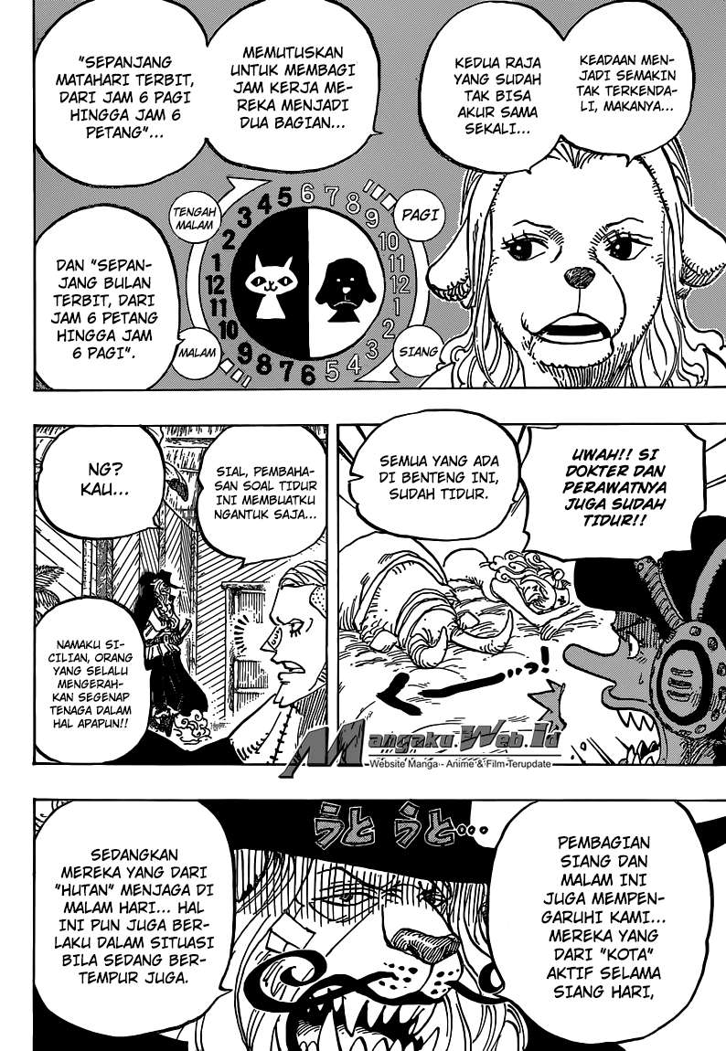 One Piece Chapter 809 Gambar 8