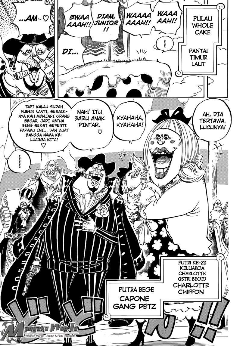One Piece Chapter 834 Gambar 10